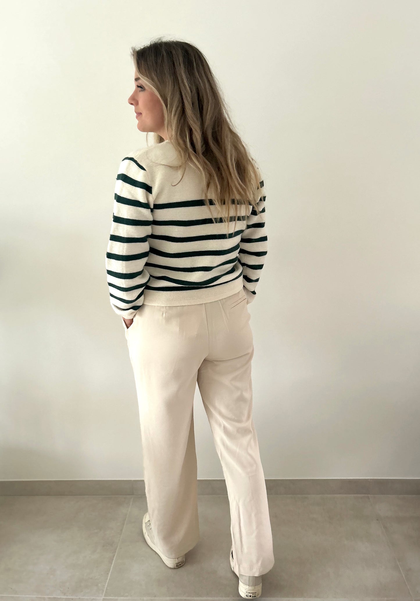 Pantalon beige Bari