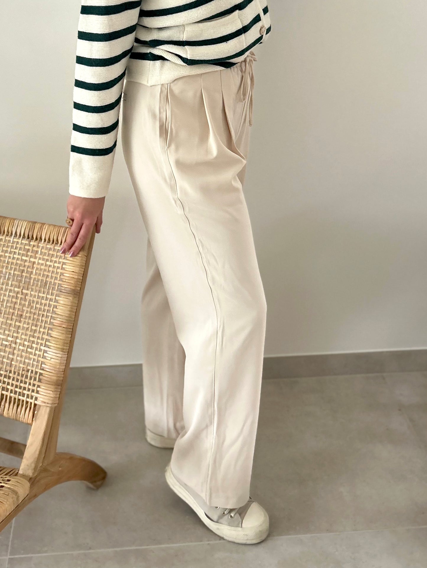 Pantalon beige Bari