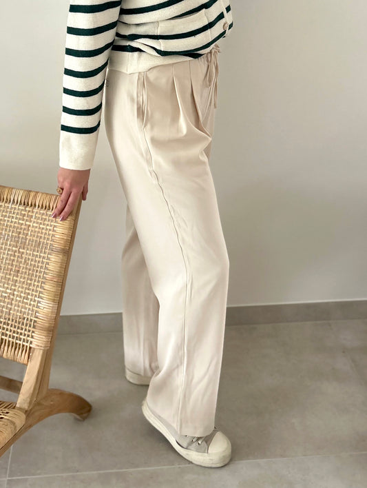 Pantalon beige Bari