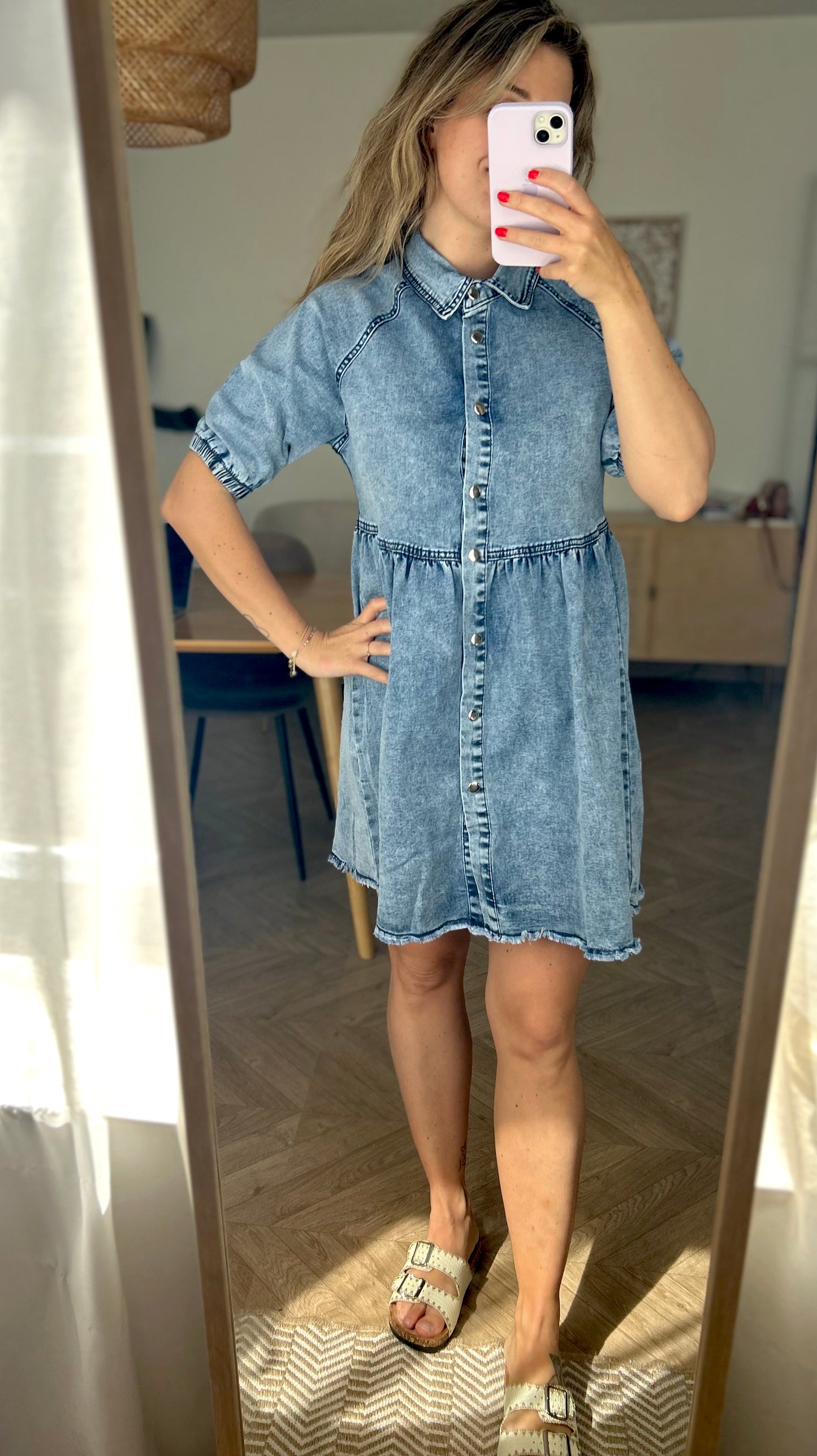 Robe en jean San Diego