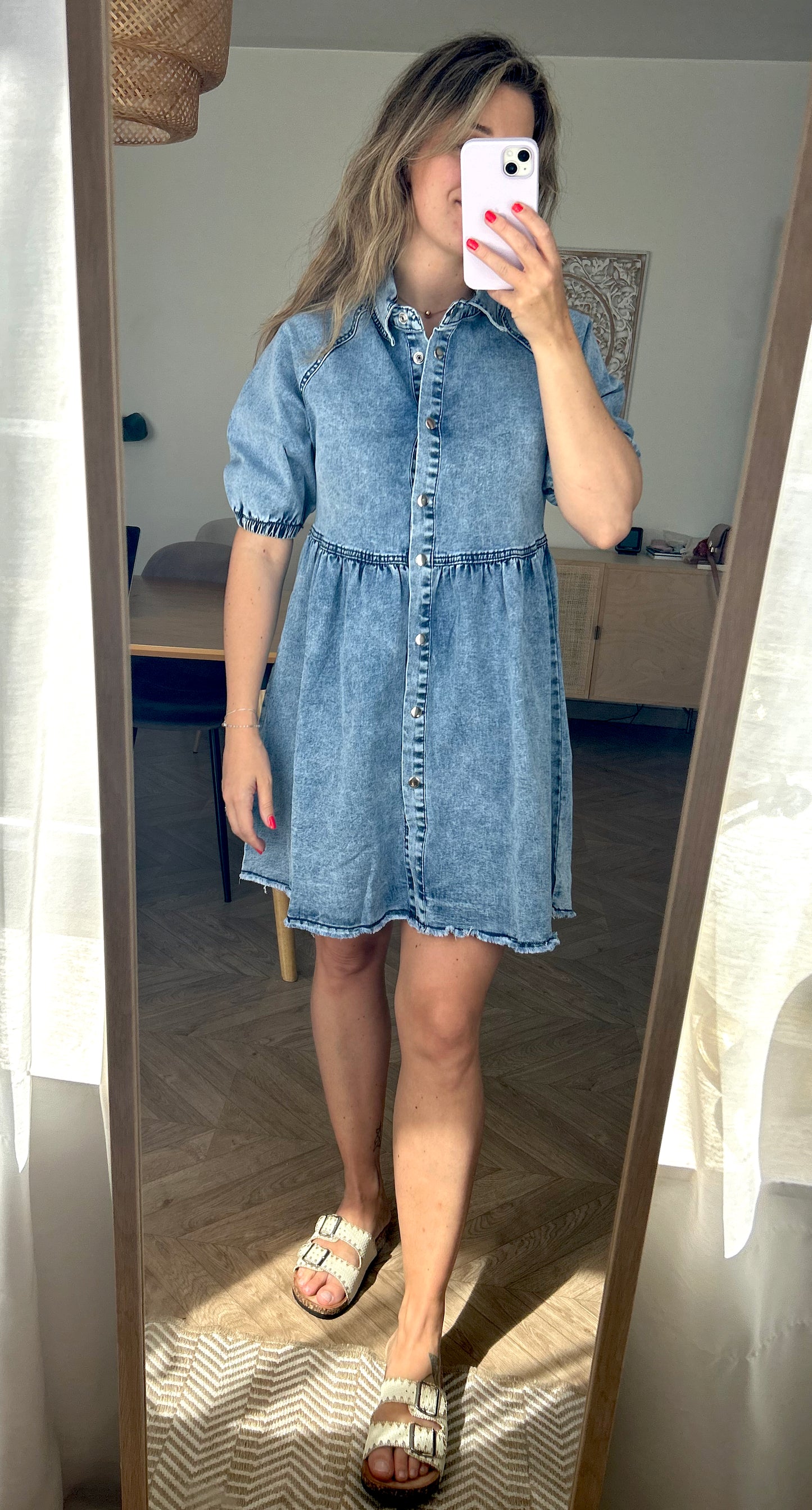 Robe en jean San Diego